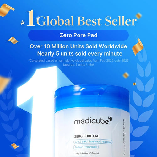 medicube Zero Pore Exfoliating Toner Pads