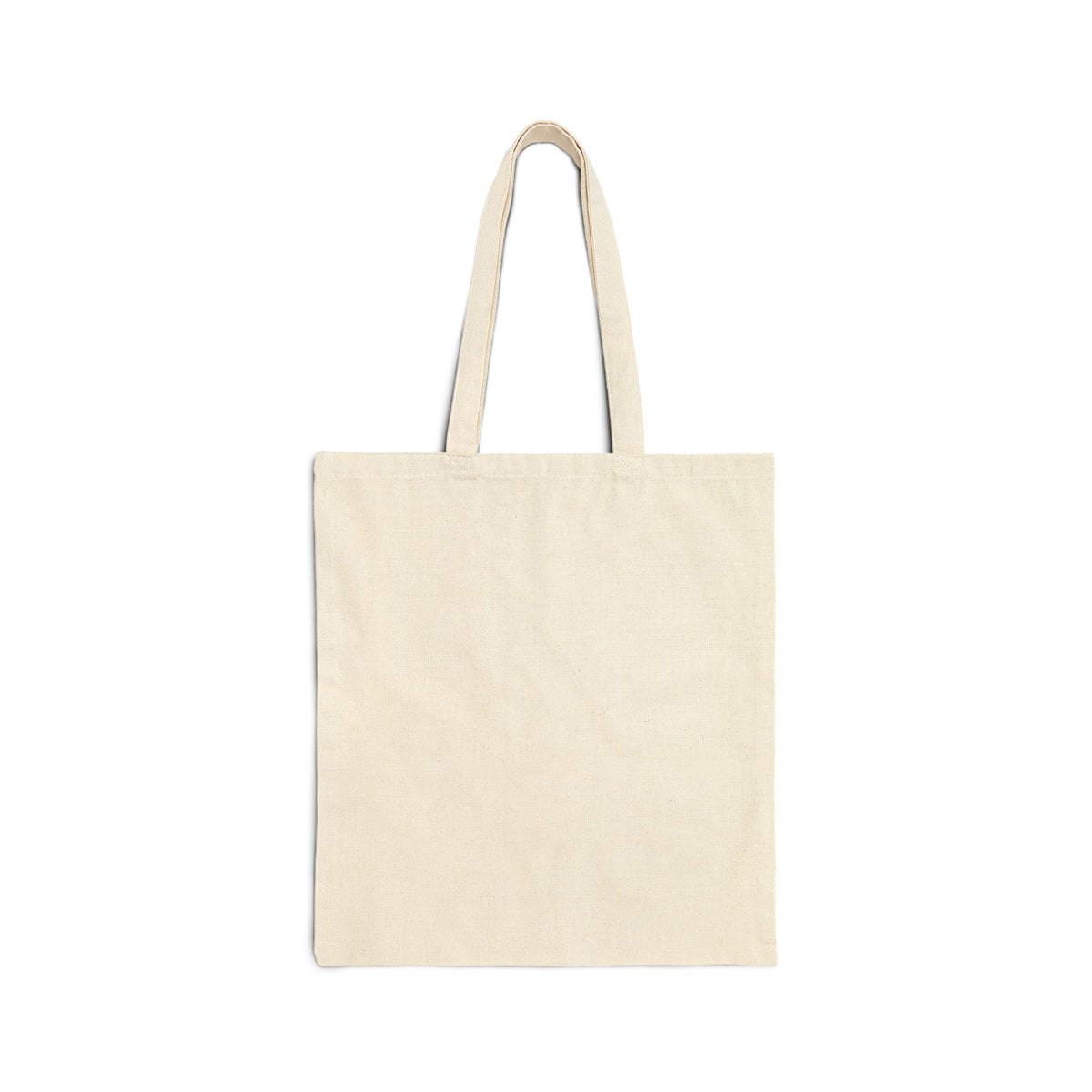 Canvas Tote Bag — Colorful Joker Face Art Tote with Green Hair & Laughing Text